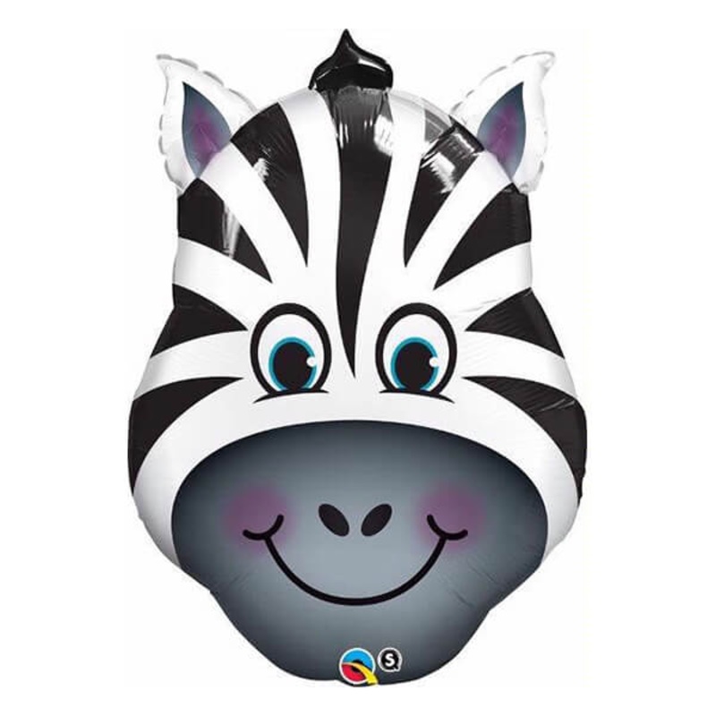 Zany Zebra 32" Supershape