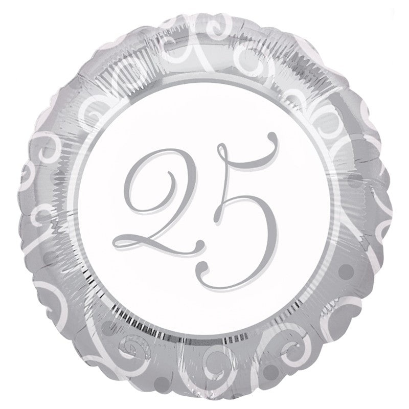 18'' Foil 25th Anniversary