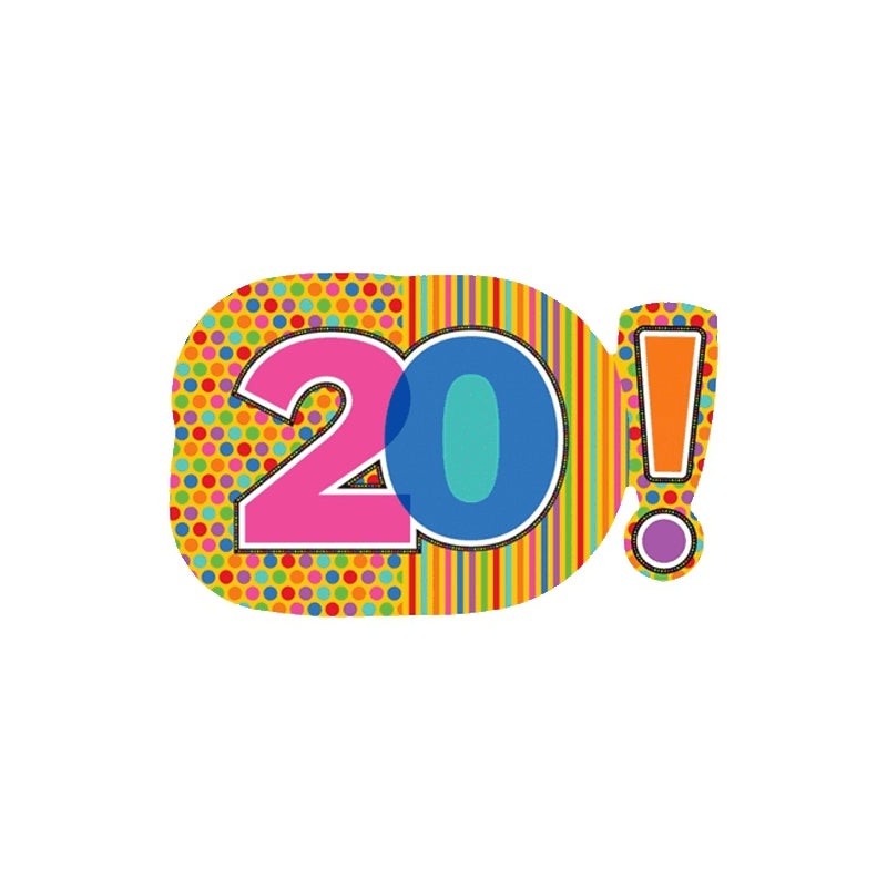 29'' 20th Birthday SuperShape