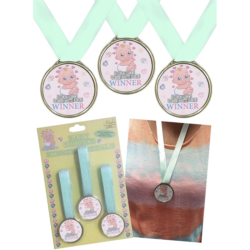 Baby Shower Winner Medals