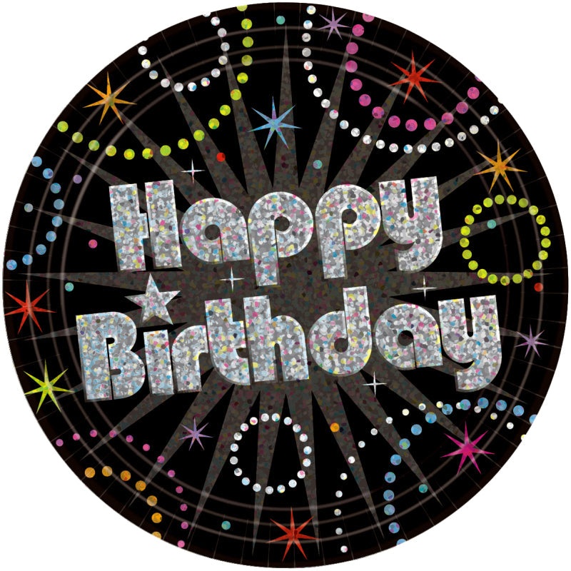 Plate 22.8Cm Pris Time To Party