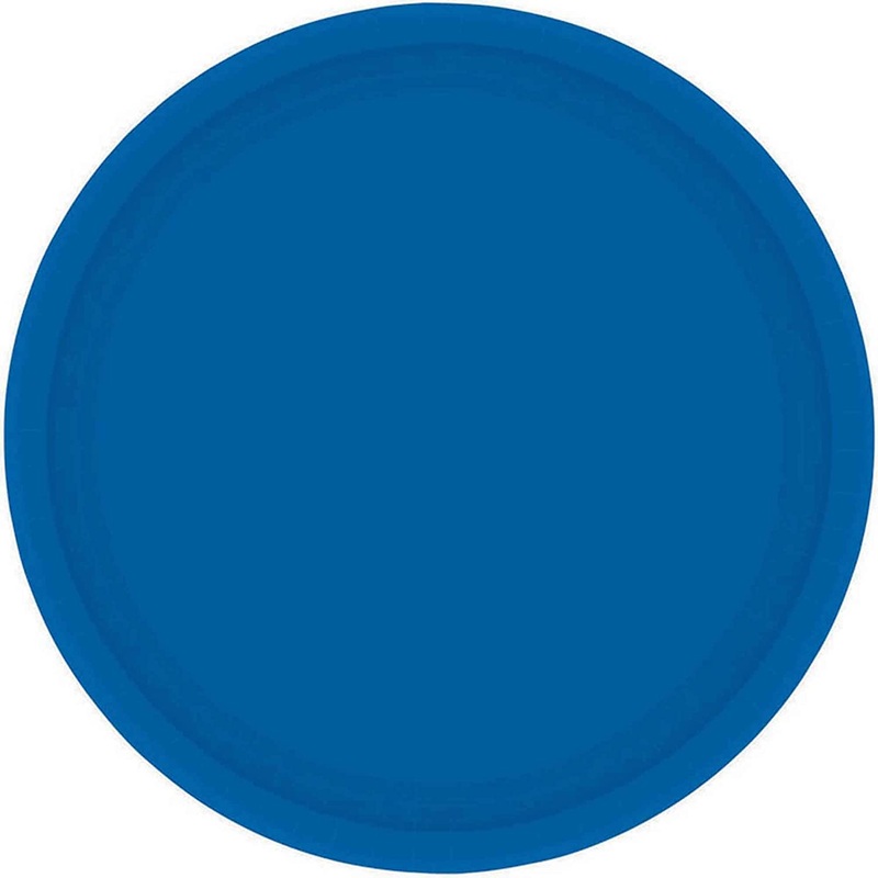 Royal Blue Paper Plate 22.8Cm 8pk