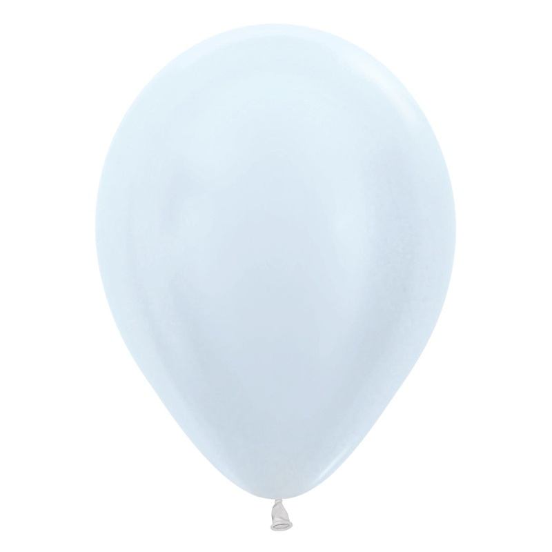 Satin White Balloons