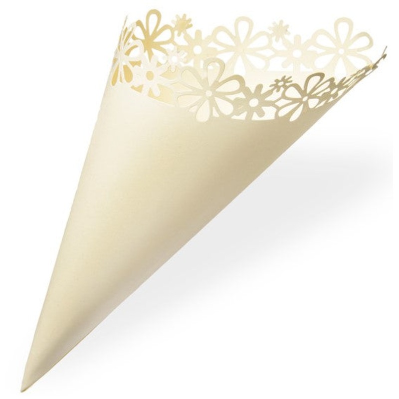 Wedding Confetti Cone 10pk