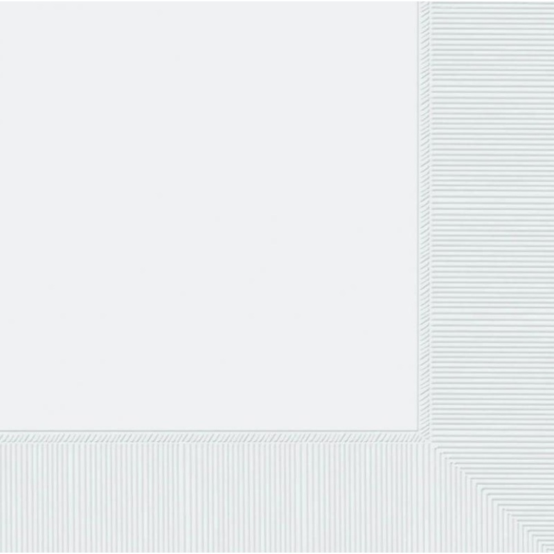 White Dinner Napkin 2Ply 40Cm 20pk