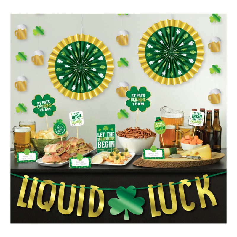 St Patricks Day Bar Decoration Kit