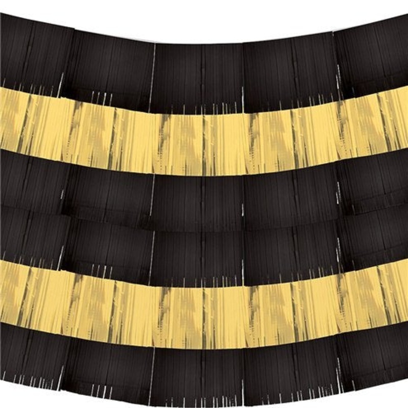 Black Foil Decorative Hanging Backdrop
