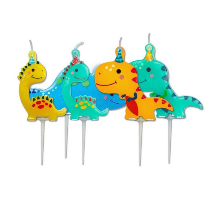 DINOSAUR PICK CANDLES