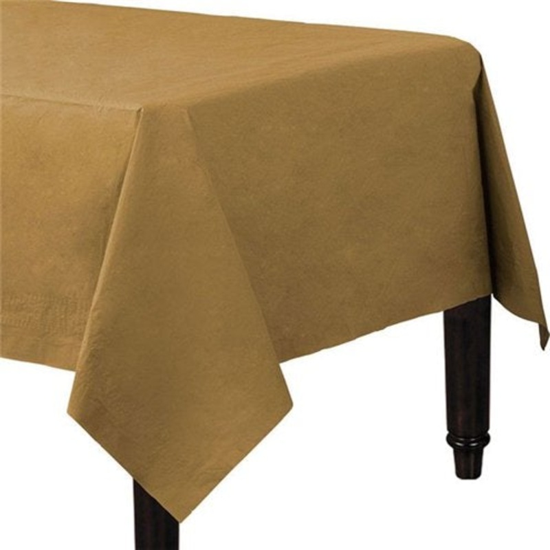 Gold Tablecover - Paper - 90cm x 90cm