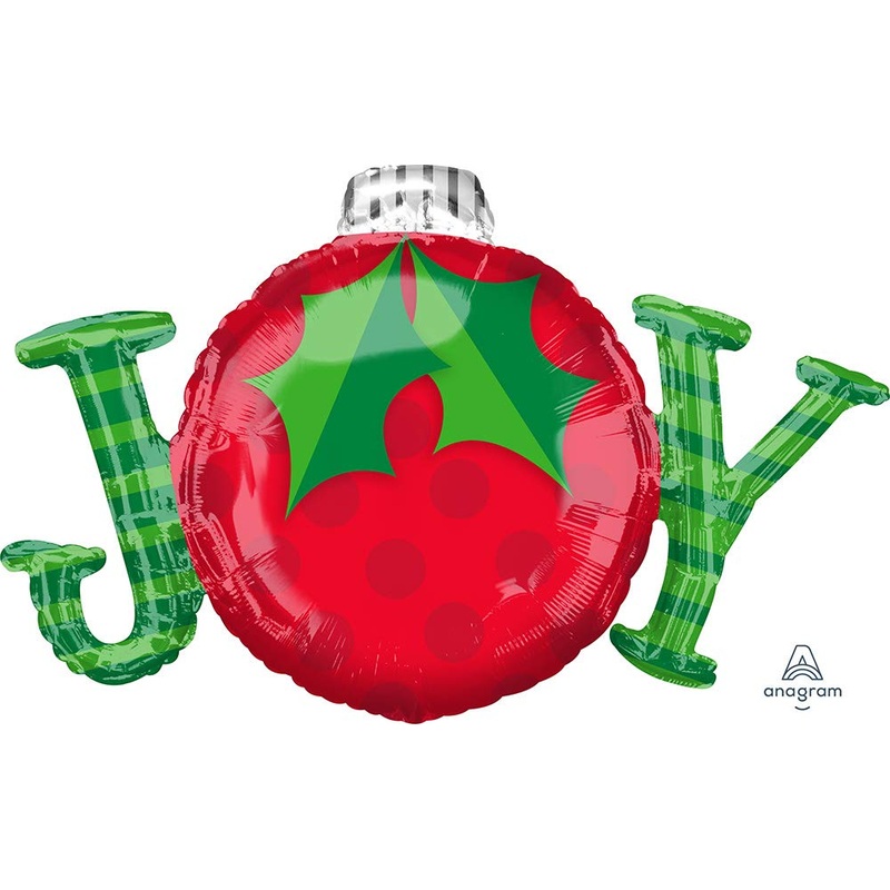 Joy Ornament Supershape 31''/78Cm W X 23''/58Cm