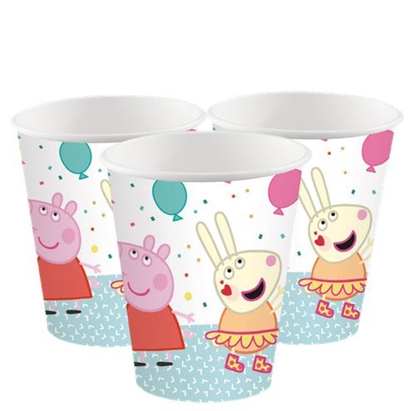 Peppa Pig Paper Cups - 250ml