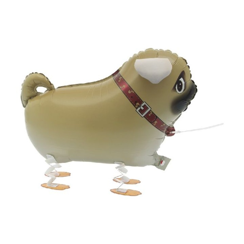 PUG WALKING BALLOON