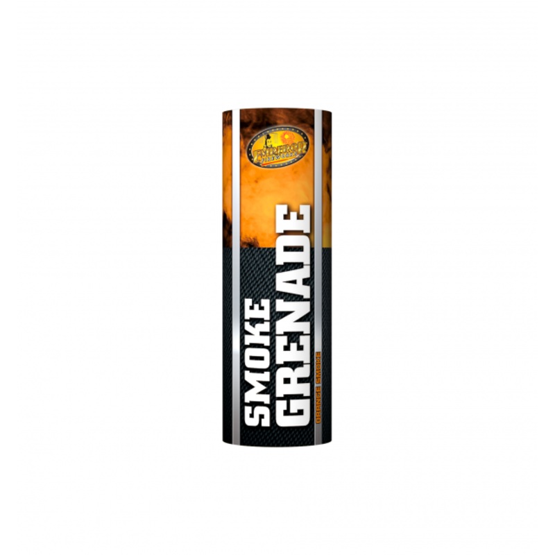 SMOKE GRENADE EMPEROR FIREWORK 60 SEC ORANGE