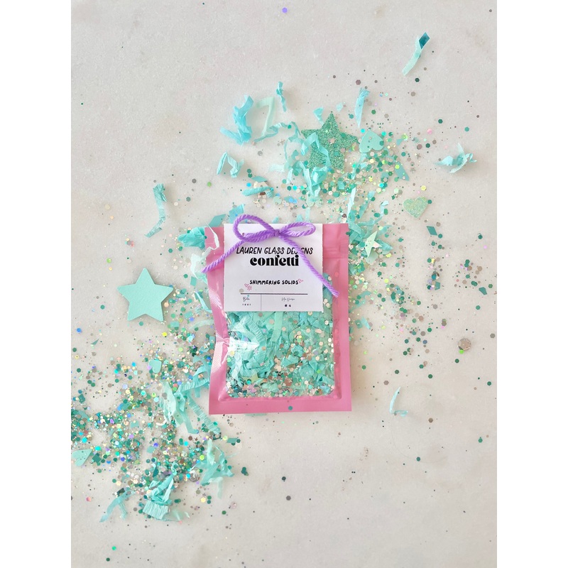 #4 Shimmering Solid - Confetti Blend