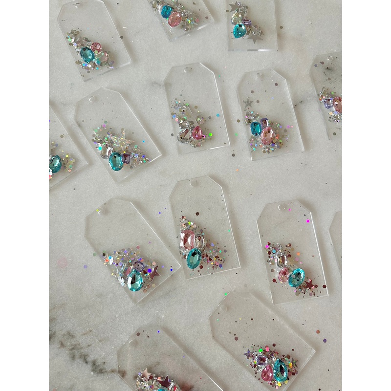 Acrylic Gem Tag