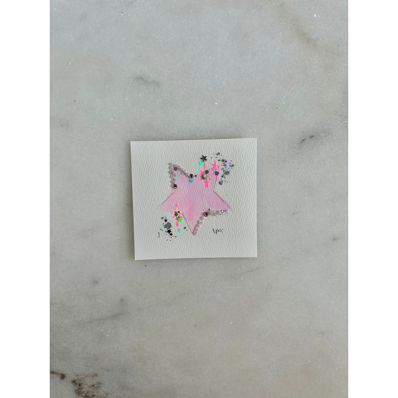 Star 017 - Original Painting - 4x4