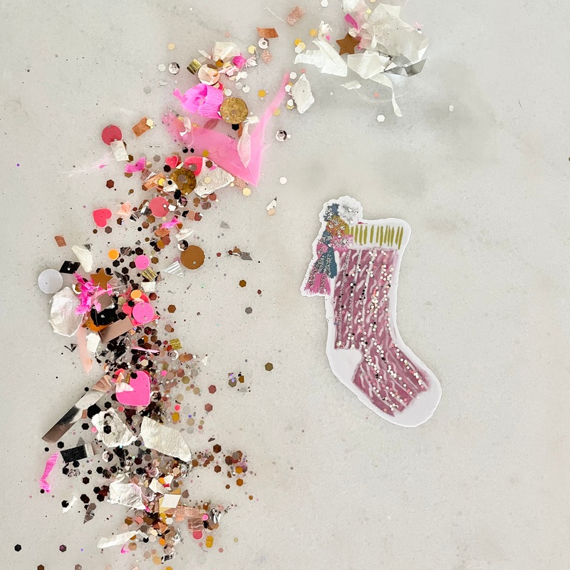 Stocking  - Confetti Charm