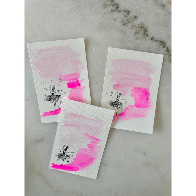 002 - Dancer - Original Painting - 4x6