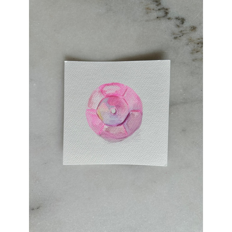 Sequin 050 - Original Painting - 5x5