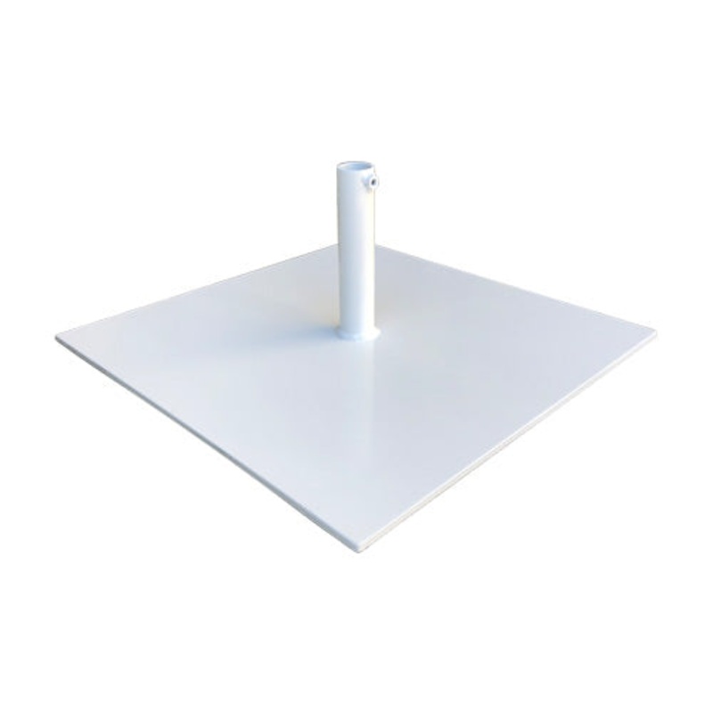 17 lbs. MEDIUM DUTY BASE PLATE - WHITE