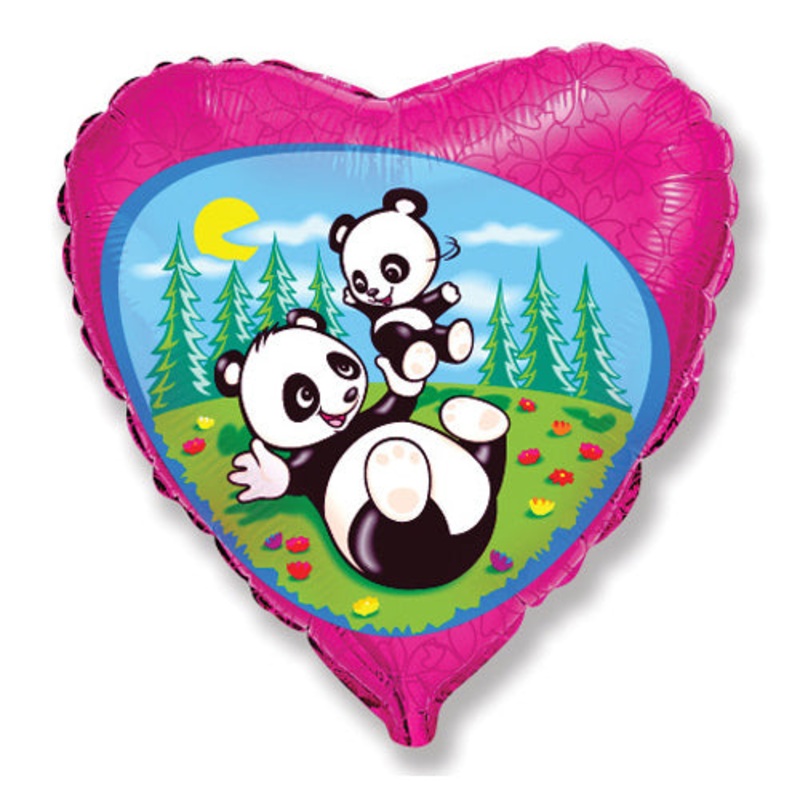 18 inch FUNNY PANDAS