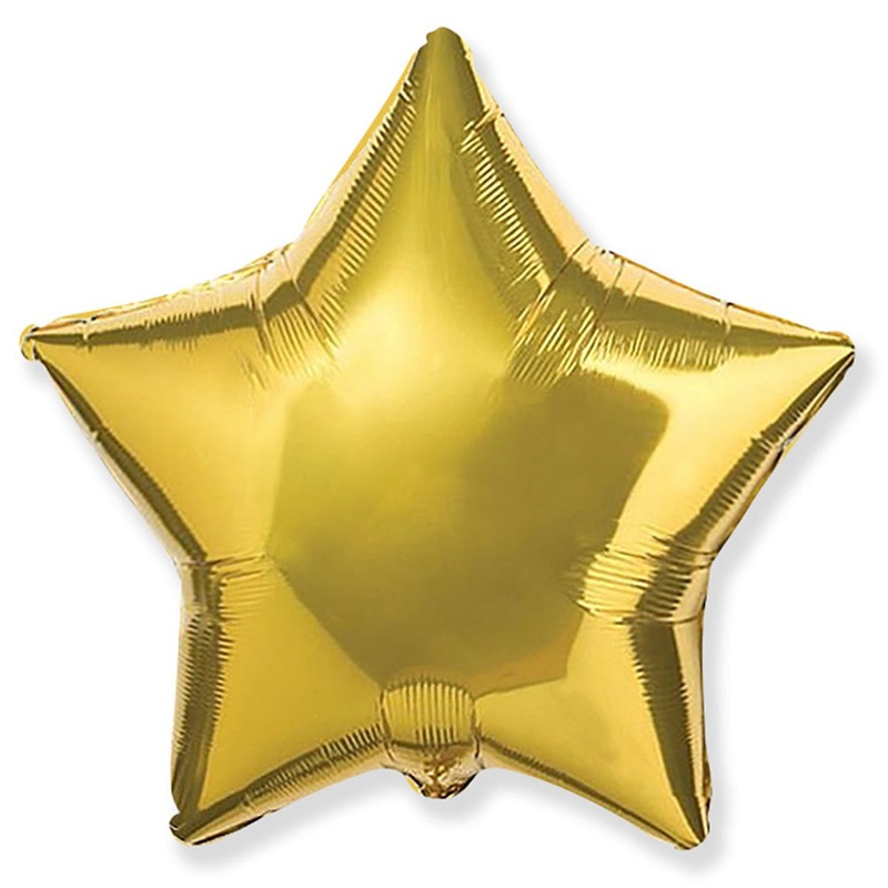 18 inch STAR - GOLD