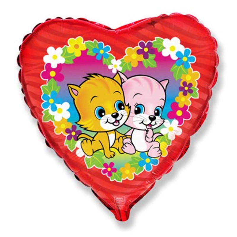 18 inch FLOWER CATS