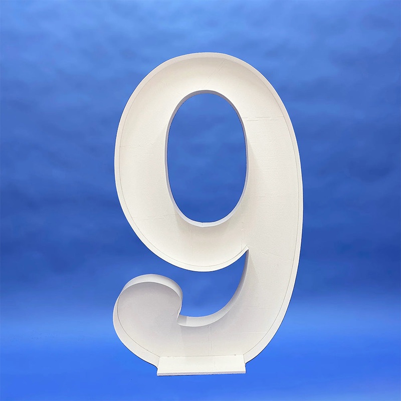 59 inch NUMBER - 9 MOSAIC FRAME