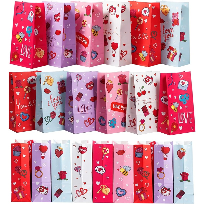 72Pcs Paper Gift Bags