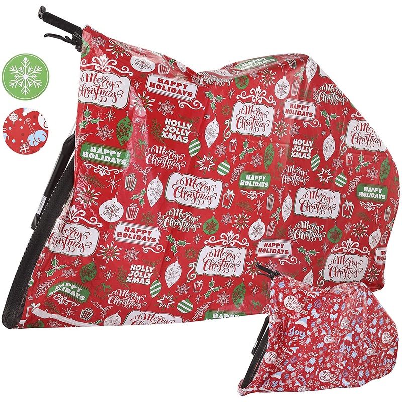 Bicycle Gift Bags (Red), 2 Pcs