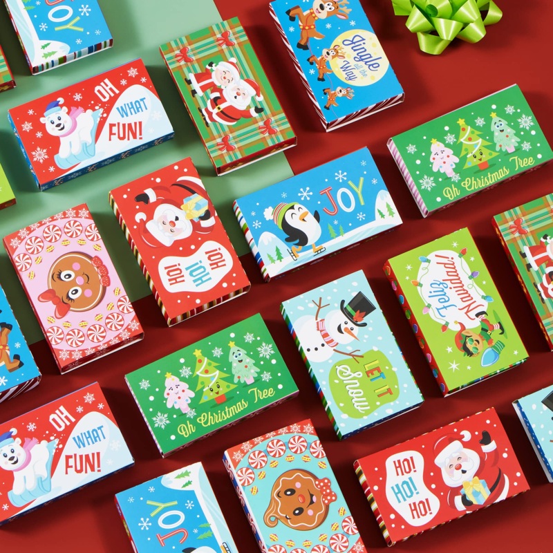 Cartoon Design Drawer Gift Box, 30 PCs