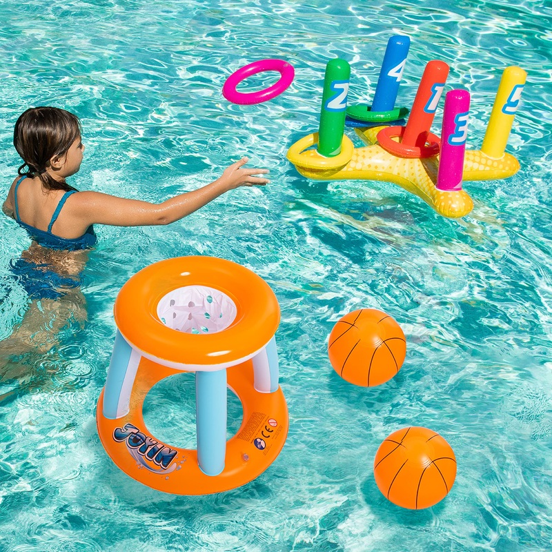 SLOOSH - Inflatable Pool Float Toys Games Set