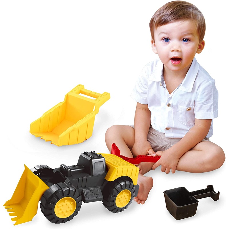 Take Apart Assemble Construction Truck Toy Set