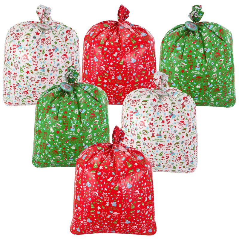 Traditional Color Bags, 6 Pcs