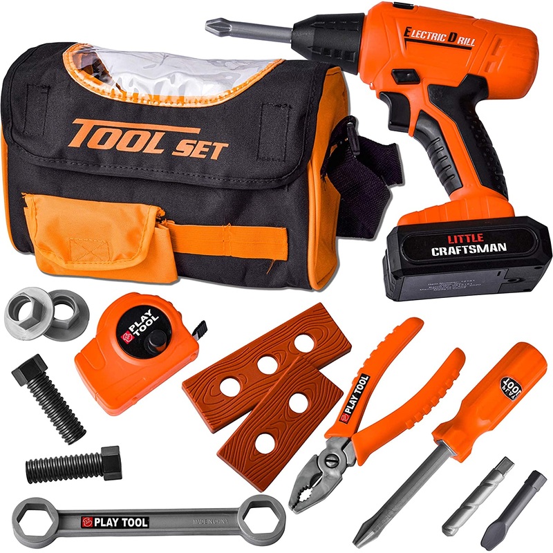 15 PC Sling Bag Construction Tool Set