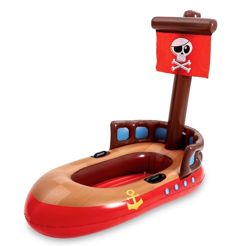 SLOOSH - Inflatable Pirate Boat Pool Floats