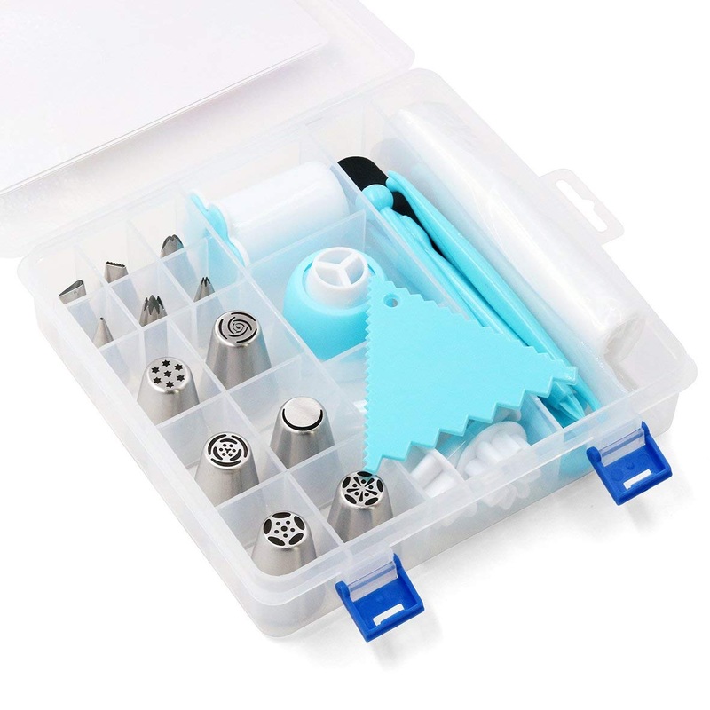 Cake Icing And Decorating Kit, 51 Pcs