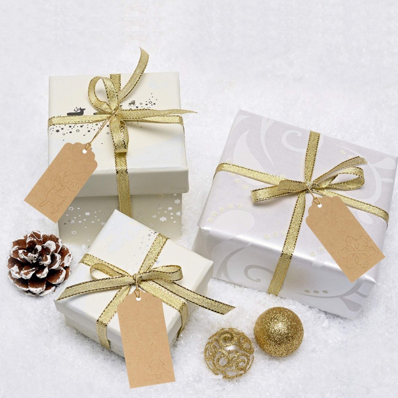 Classic Kraft Paper Gift Tags, 200 Pcs