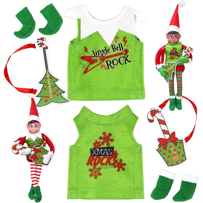Packs Santa Clothing for Elf Doll Rock N Roll Set