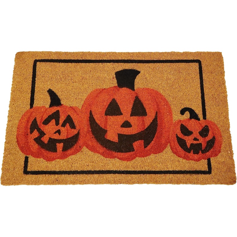 Pumpkin Patterned Doormat