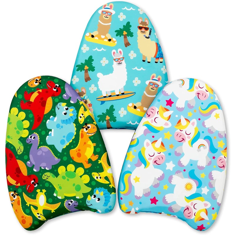 SLOOSH - Dinosaur & Unicorn & Llama Kickboard Set V2, 3 Packs