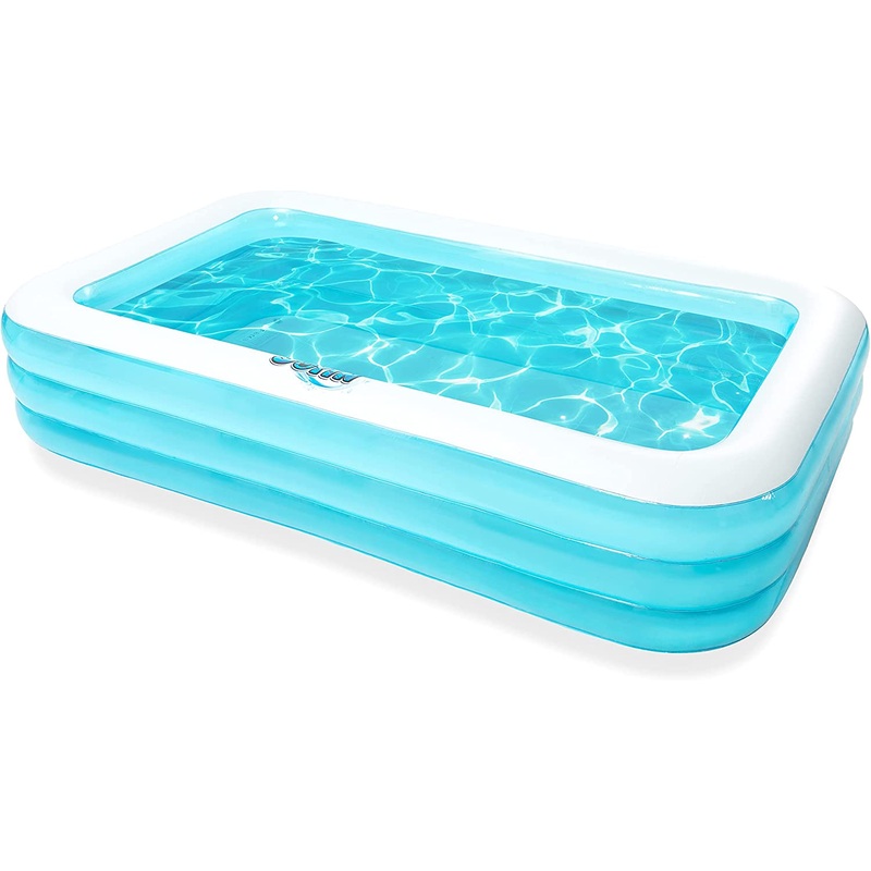 SLOOSH - Inflatable Transparent Blue Swim Center Pool