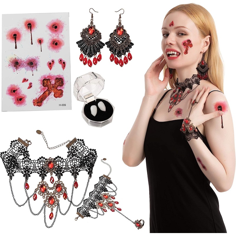 Vampire Accessories, 8 Pcs