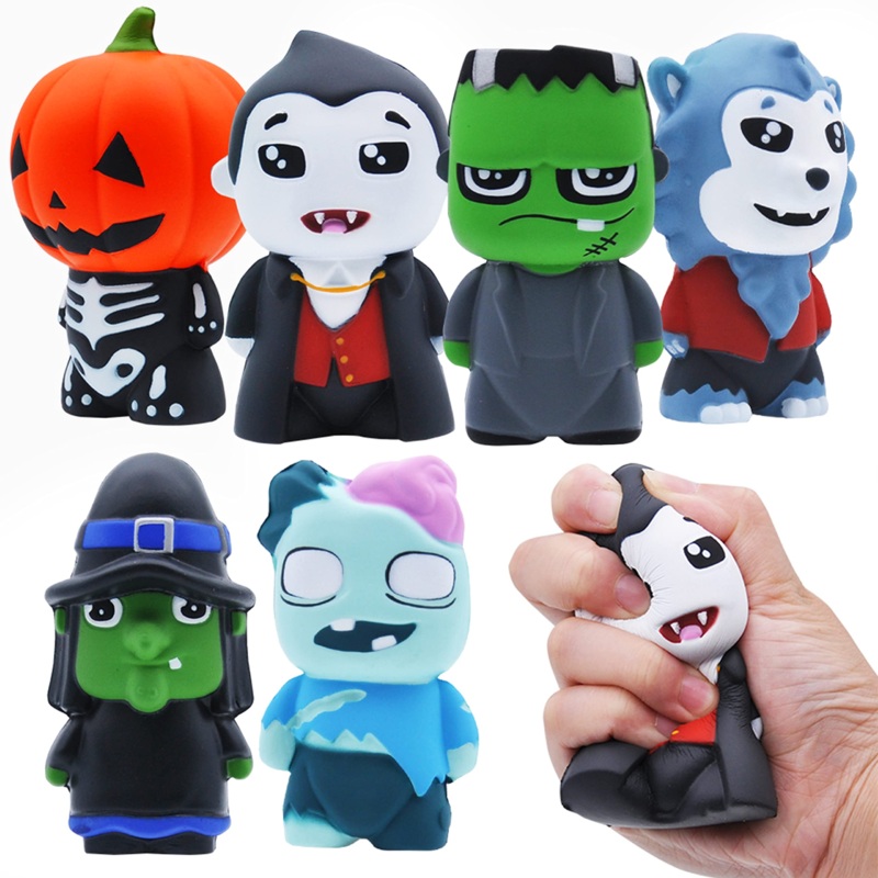 Halloween Themed Squishy Toys