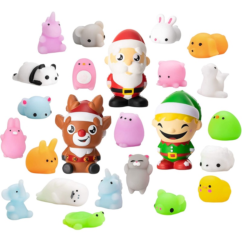 Mochi Squishes & Slow-Rising Squishes, 26 Packs