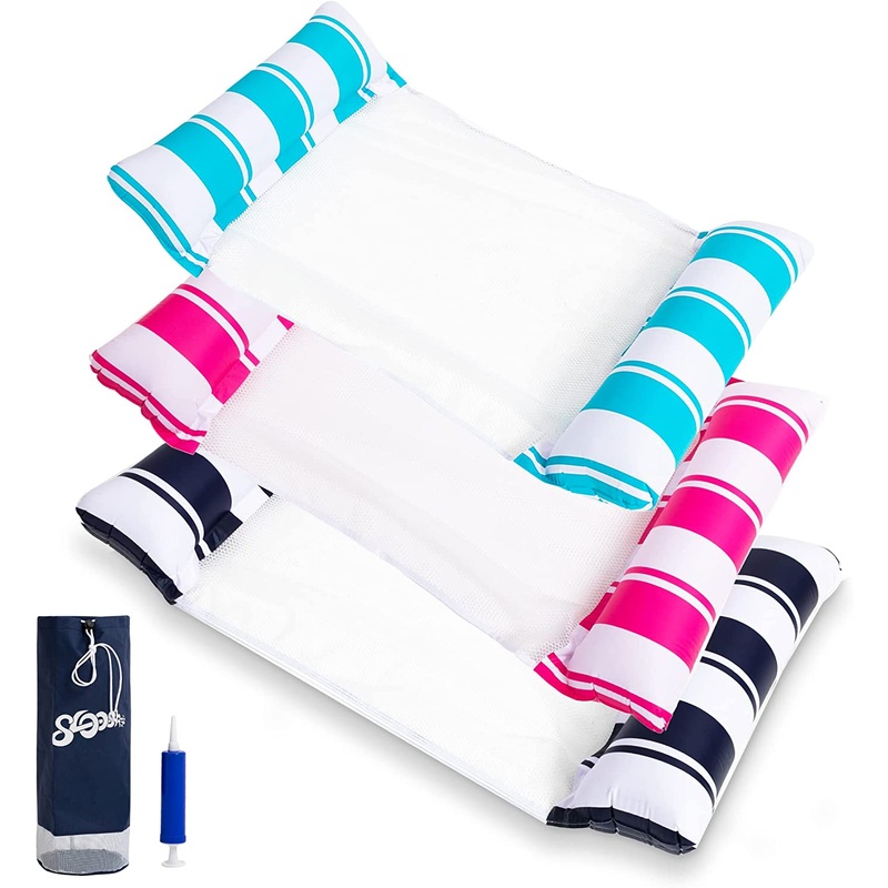 SLOOSH - Hammock Inflatable Pool Float, 3 Pcs