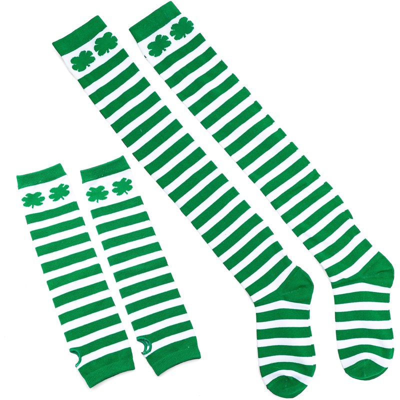 St. Patrick's Day Thigh High Socks