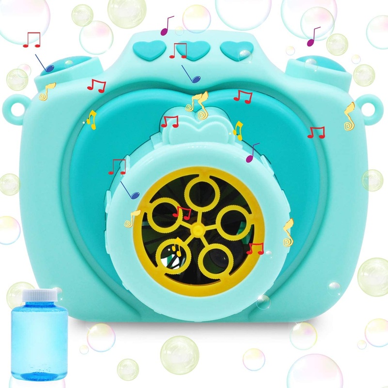 4.5in Bubble Camera Machine with Bubble Solutions
