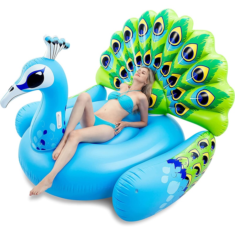 SLOOSH - 66" Giant Peacock Raft