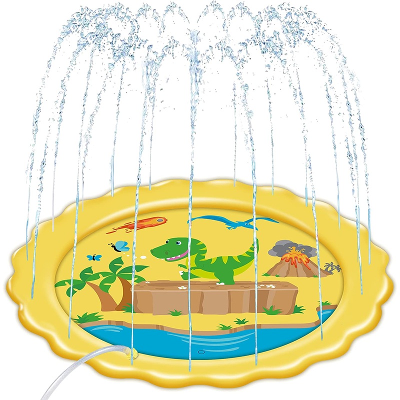 SLOOSH - 68in T-Rex Sprinkler Splash Mat